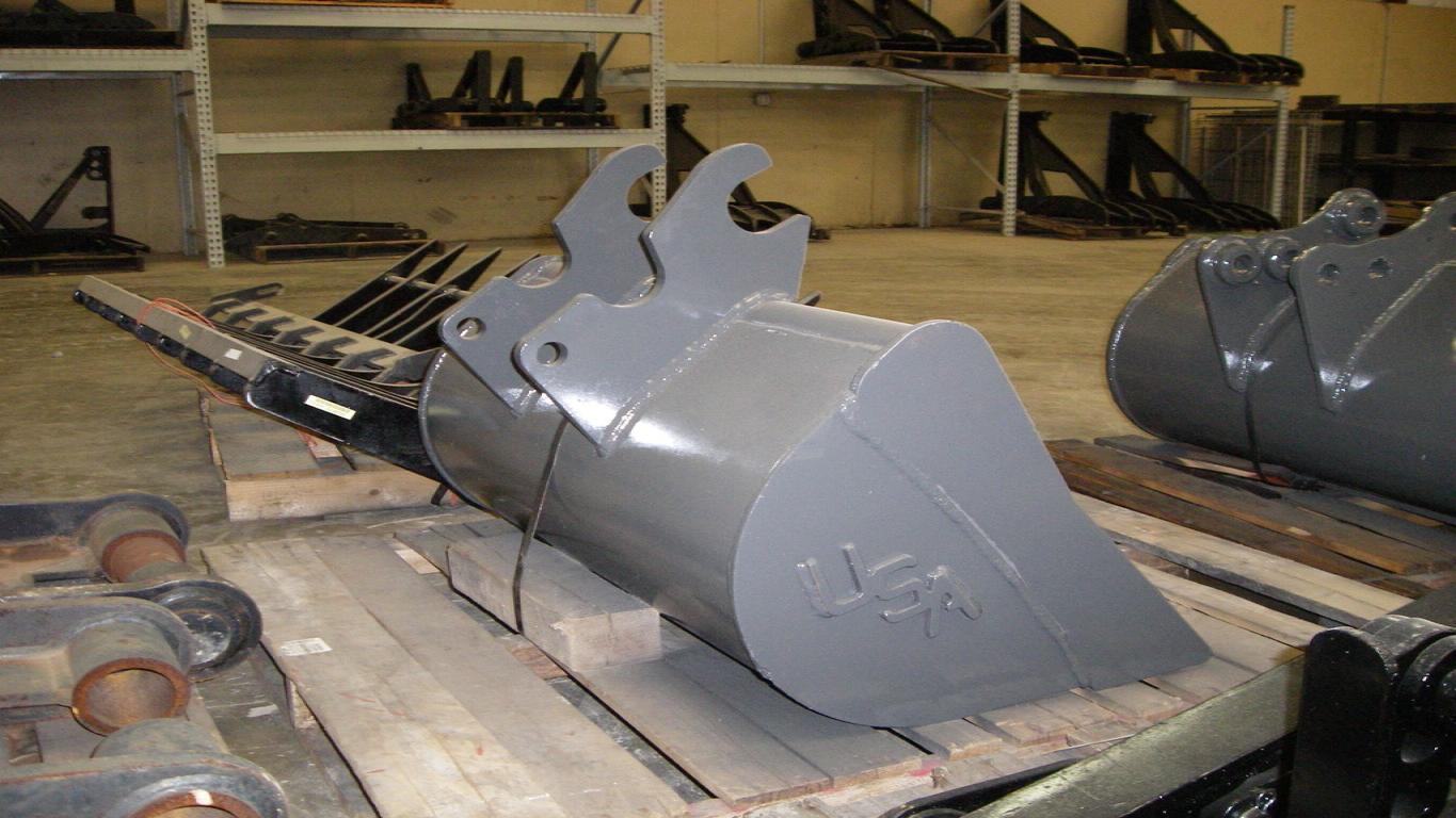 36" quick attach bucket built to fit kubota U35 excavator Guaranteed